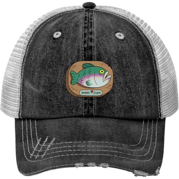 Barry Cuda Big City Greens Rural Style Print Trucker Hats-image