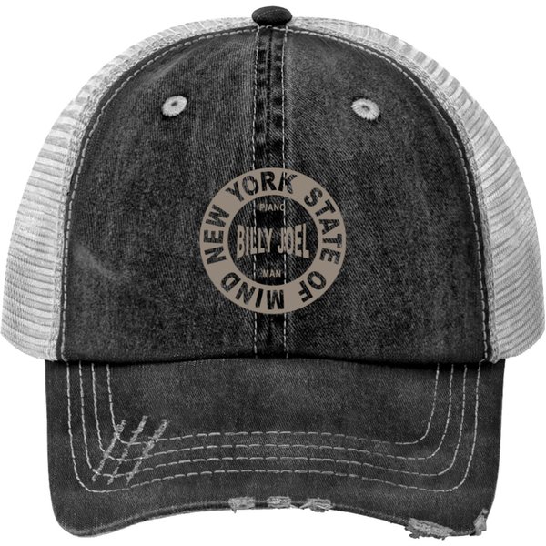 Billy Joel - New York State Of Mind Print Trucker Hats-image