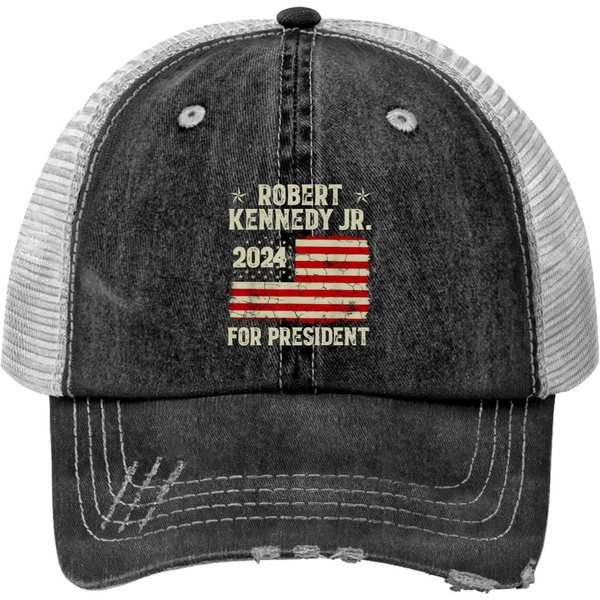 Kennedy 2024 Trucker Hats Collection - Rfk Jr Merchandise-image