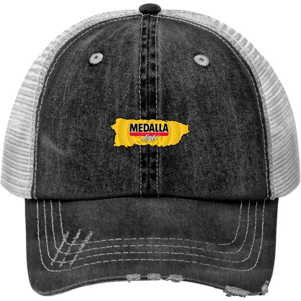 Medalla Light Puerto Rico - Medalla Light - Print Trucker Hats-image