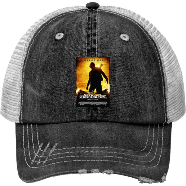 National Treasure (2004) Premium Matte Vertical Poster Print Trucker Hats-image