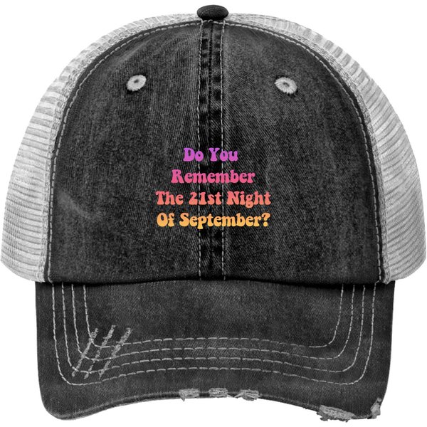 The 21St Night Of September | Essential Print Trucker Hats-image