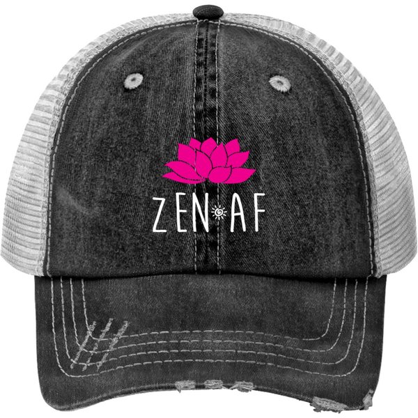Zen Af Print Trucker Hats-image