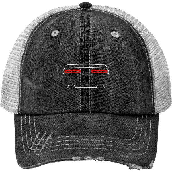 Challenger Srt Hellcat Print Trucker Hats-image