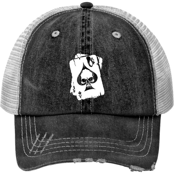 Ace Of Spades W Print Trucker Hats-image