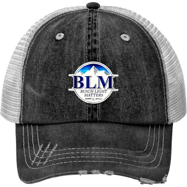 Buschs Light Matters Graphic Printing Print Trucker Hats-image