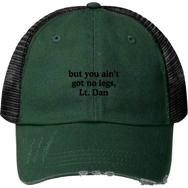 Forrest Gump Lieutenant Dan Funny - Forrest Gump - Print Trucker Hats-image