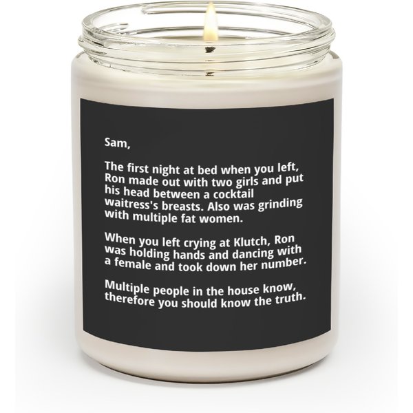 The Note Jersey Shore Scented Candles-image