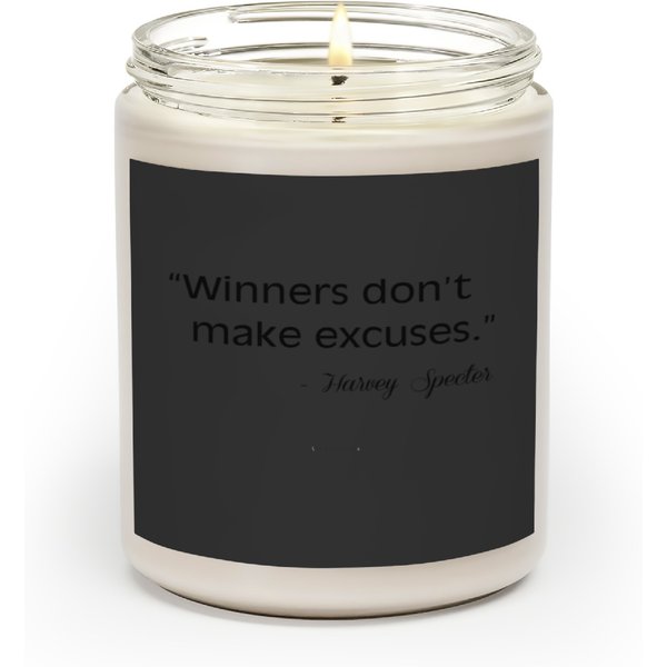 Harvey Specter Quote From Suits Fitted Scoop Scented Candles-image