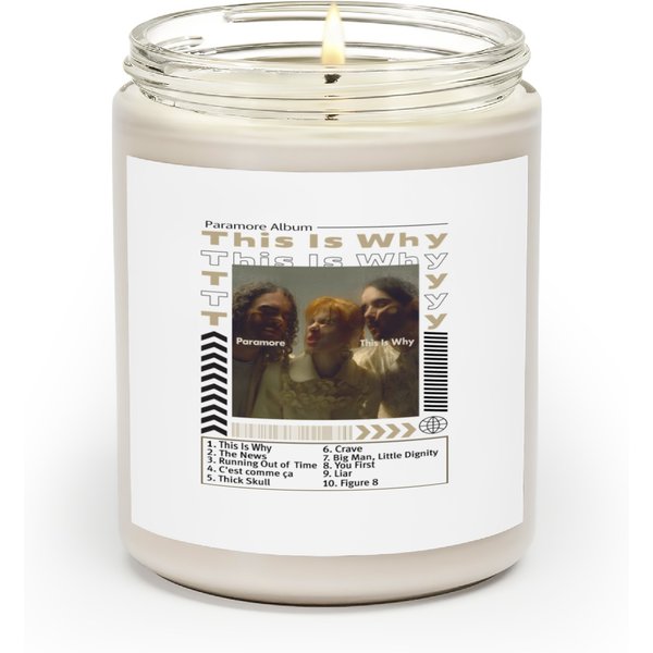 Paramore This Is Why Tracklist, Vintage Paramore, This Is Why Scented Candles-image