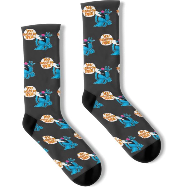 The Monster At The End Of This Book Socks-image