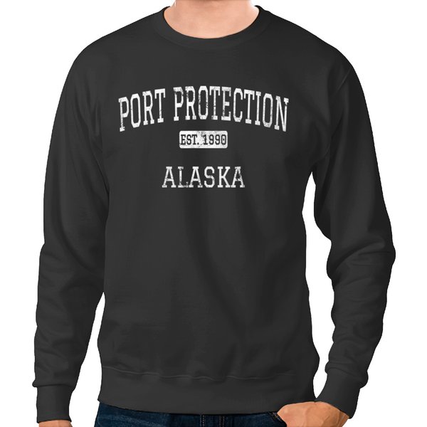 Port Protection Alaska Ak Vintage Sweatshirts-image