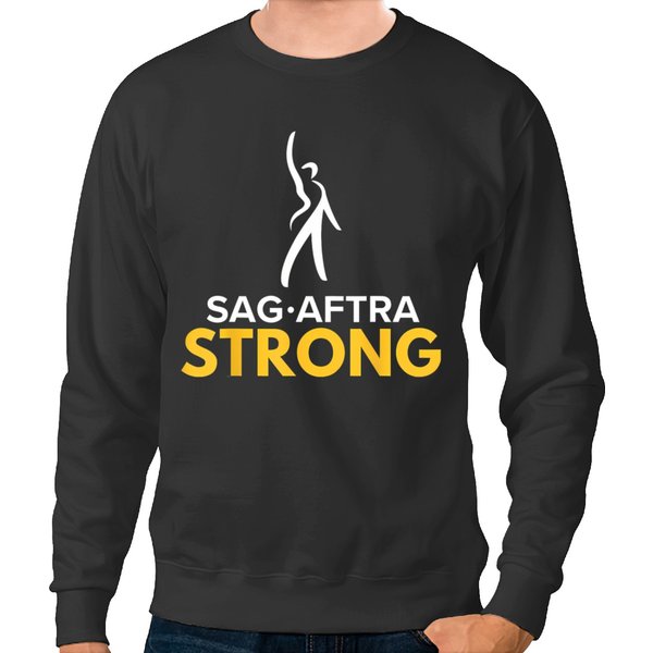 Sag-Aftra Strong, Sag-Aftra Strong On Strike Sweatshirts-image