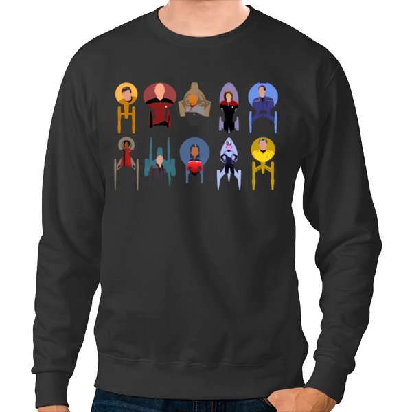 Trek Ships & Captains 2022 Sweatshirts-image