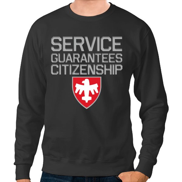 Starship Troopers Service Guarantees Citizenship - Starship Troopers - Sweatshirts-image