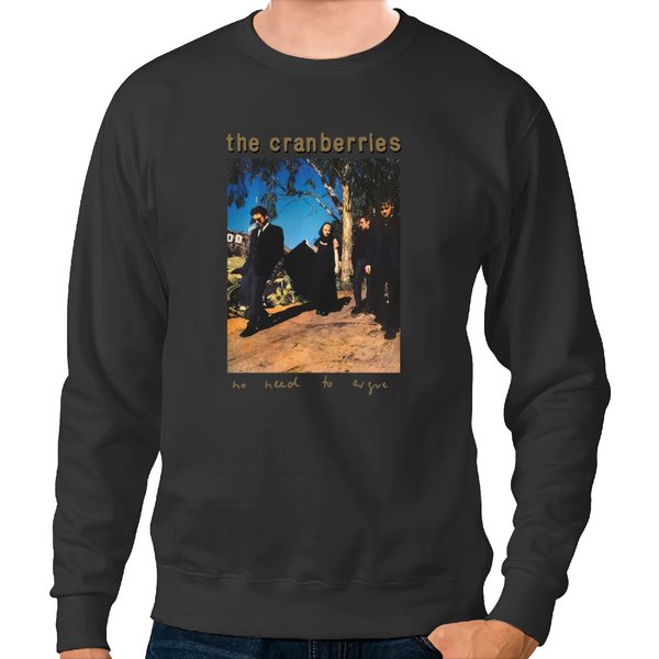 Vintage 90S Cranberries No Need To Argue World Tour Rock Band Sweatshirts-image