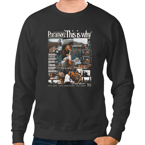 Vintage Paramore Sweatshirts, This Is Why Tour Merch, Para.More New Album-image