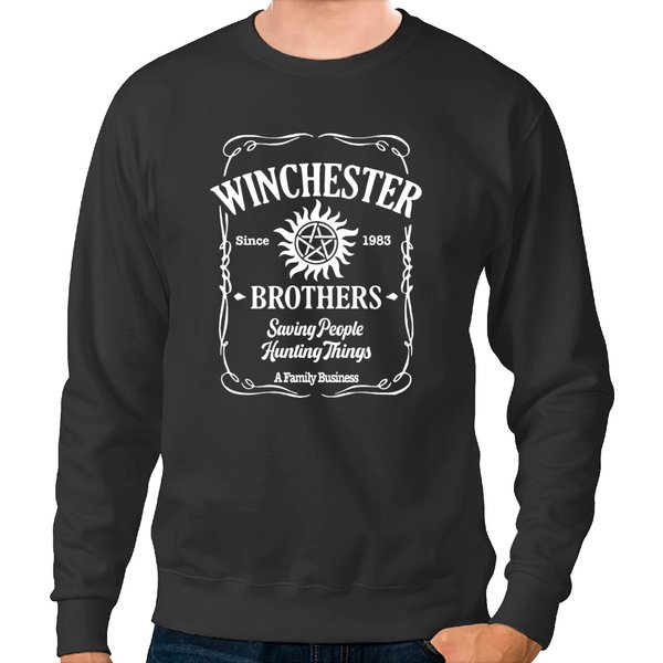 Supernatural Winchester Brothers Sweatshirts-image