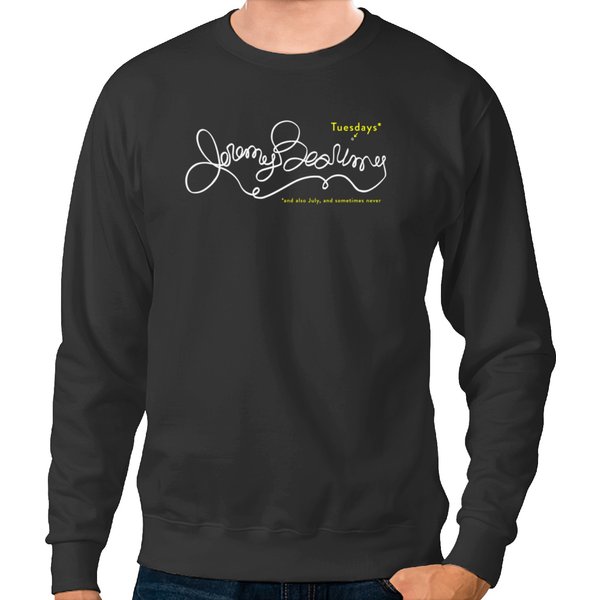 Jeremy Bearimy In White With Notation Sweatshirts-image