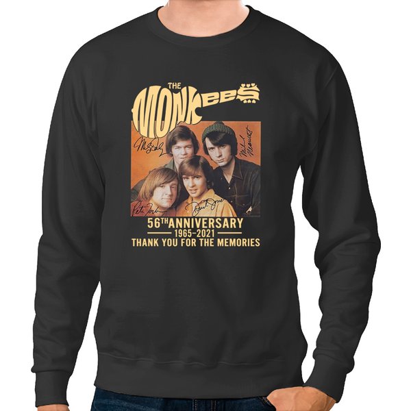 The Monkees 56Th Anniversary Signatures Sweatshirts-image