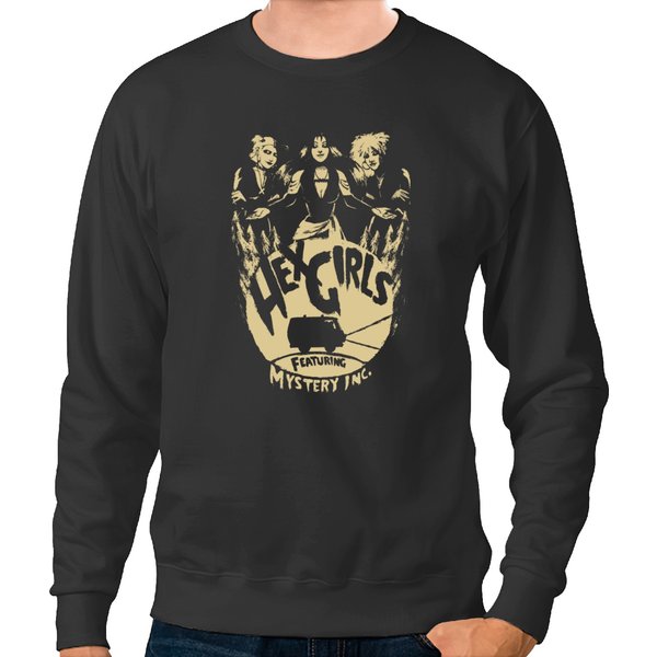 The Hex Girls Vintage Sweatshirts, The Hex Girls Rock Band Music Sweatshirts-image