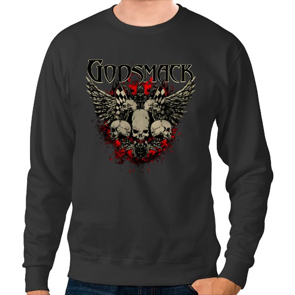 Godsmack Sweatshirts, Oversized Sweatshirts, Classic Rock, Vintage,-image