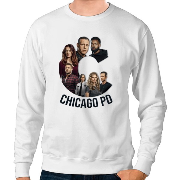 Chicago Pd Tv Show Characters Logo Sweatshirts-image