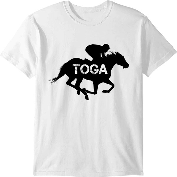 Saratoga Springs Racing Horse Polo T Shirts-image