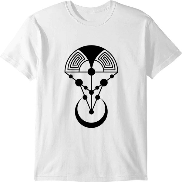 As Above So Below Crop Circle T-Shirt-image