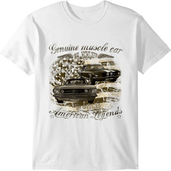 Mustang Usa 60S Muscle T-Shirt-image