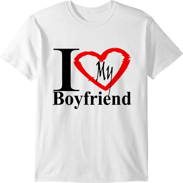 I Love My Boyfriend T-Shirt-image