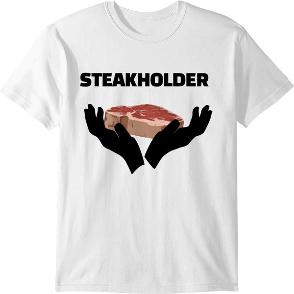 Steakholder Meat Steak Grill T-Shirt-image