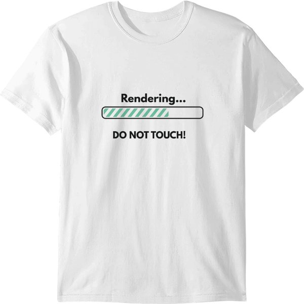 Funny Video Editing Rendering Do Not Touch Video T-Shirt-image