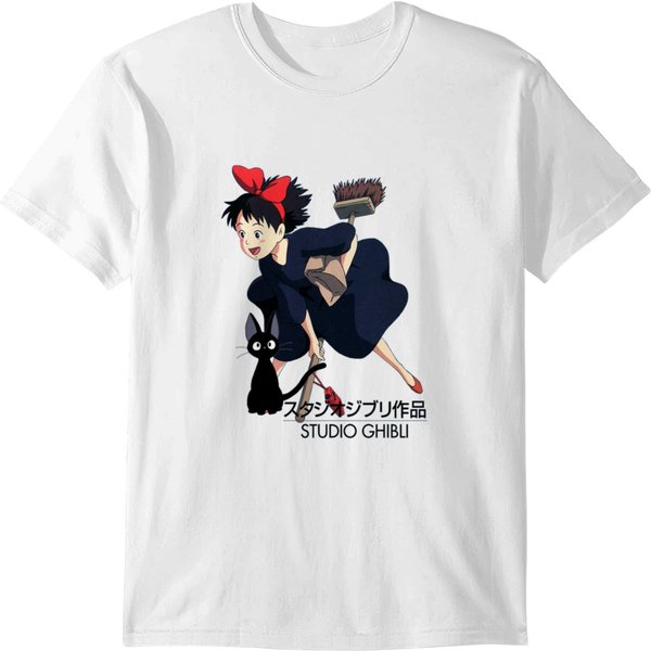 Kiki And Jiji - Studio Ghibli T-Shirt-image