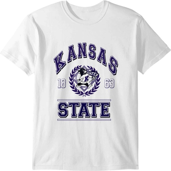 Kansas State Est 1863 T Shirts, Vintage Kansas State Wildcats T Shirts-image