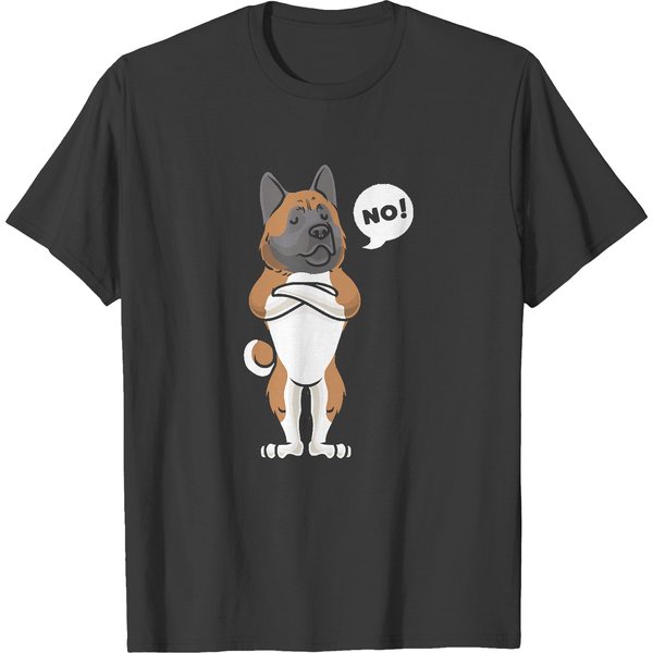 American Akita Stubborn American Akita T-Shirts-image