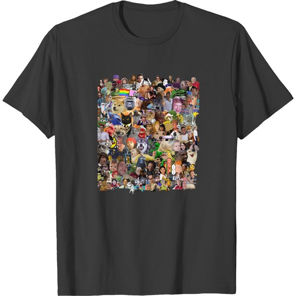 Meme Collage T-Shirt T-Shirts-image