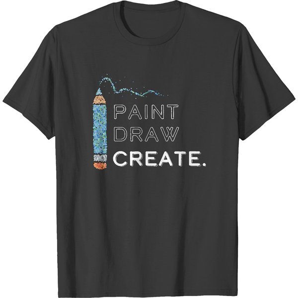 Artist Artist Drawing Drawing Painting T-Shirts-image
