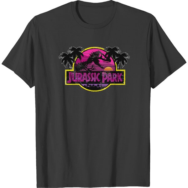 Jurassic Park Jurassic Park 80S Style T-Shirts-image