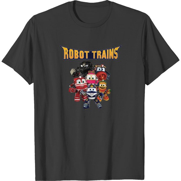 Robot Trains Cartoon Show Kids T-Shirt T-Shirts-image
