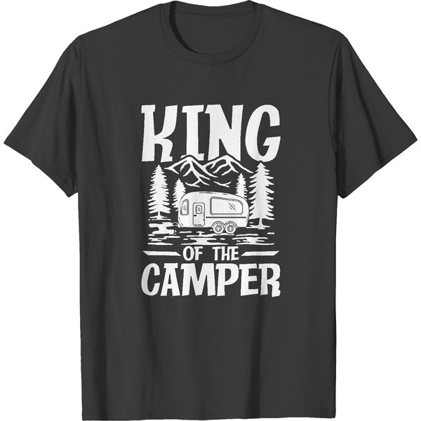 Camper Van King Of The Camper T-Shirts-image