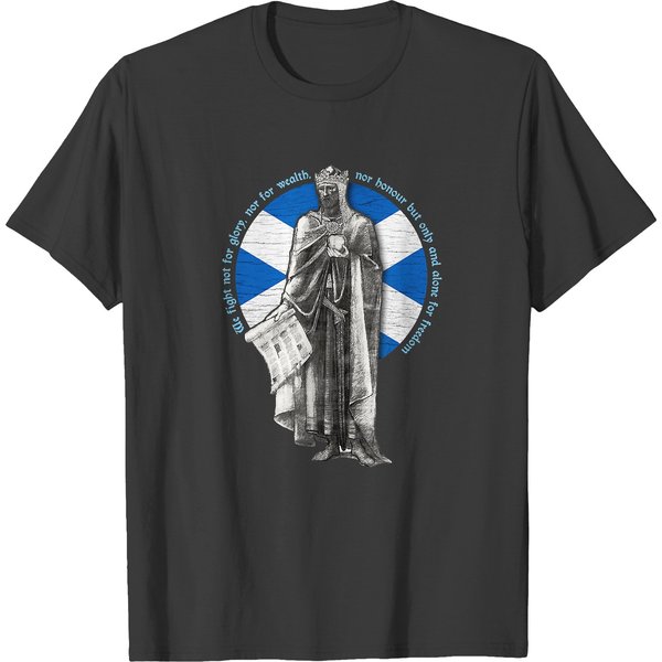 Robert The Bruce Scotland King Freedom T-Shirt T-Shirts-image
