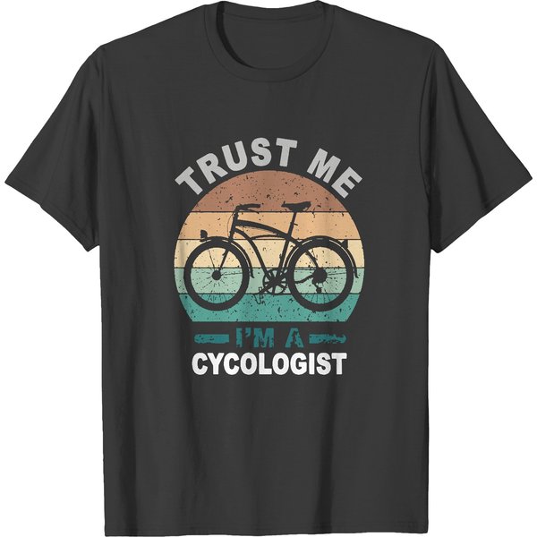 Trust Me I'm Cycologist T-Shirts-image