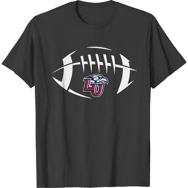 Liberty University Flames Football Lynchburg Virginia Sparky The Eagle T-Shirts-image