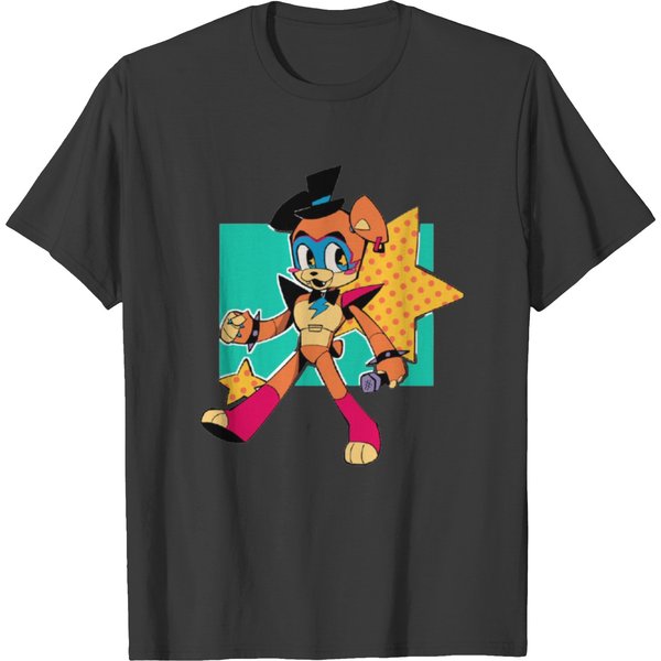 Glamrock Freddy-Security Breach Fnaf T-Shirts-image