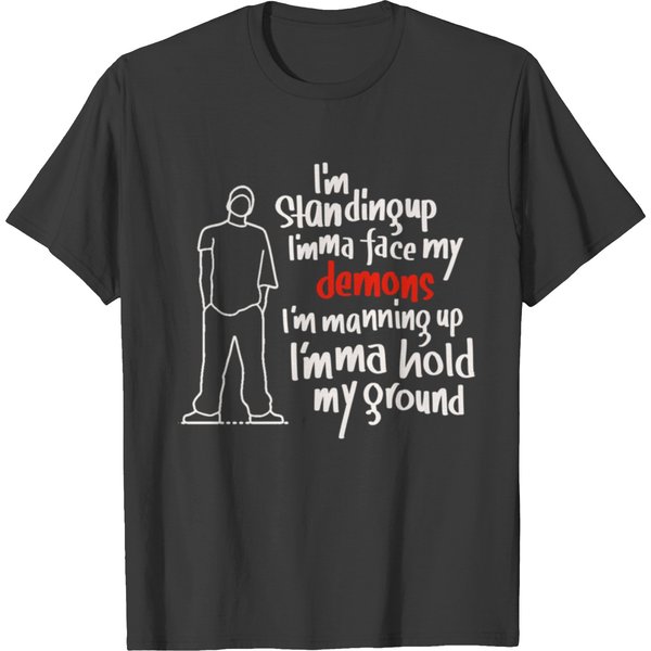 I’M Not Afraid - Eminem Lyrics Premium T-Shirts-image