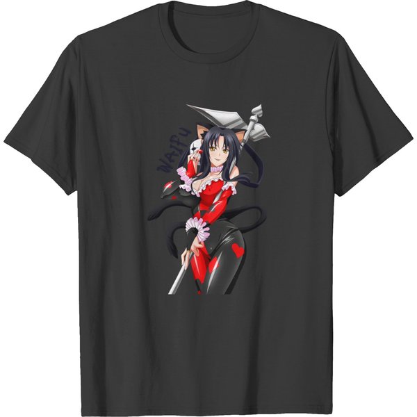 Kuroka Harlequin Waifu Highschool Dxd T-Shirts-image