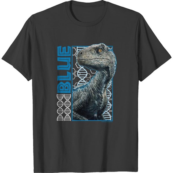 Jurassic World - Blue Fan Art Graphic T-Shirts-image