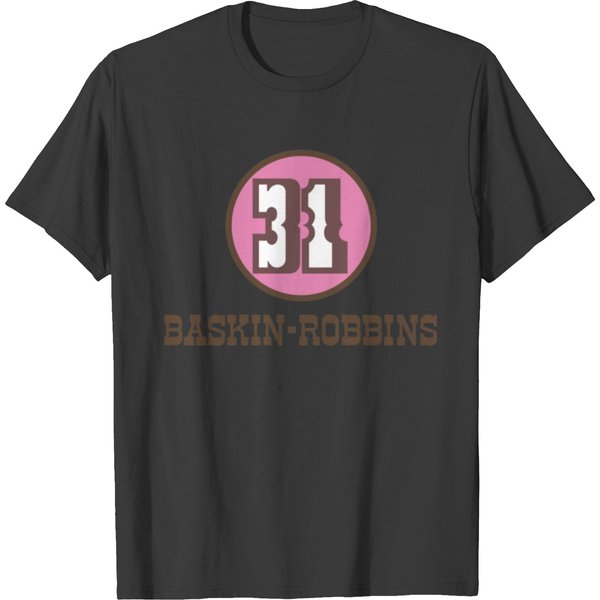 60S-70S Vintage Defunct Baskin-Robbins T-Shirts-image