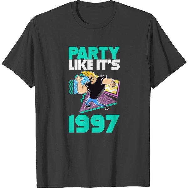 Johnny Bravo - Party Like It's 1997 T-Shirts-image
